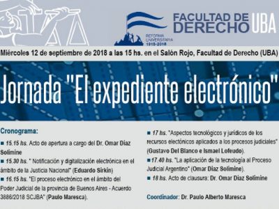 JORNADA “EL EXPEDIENTE ELECTRÓNICO”